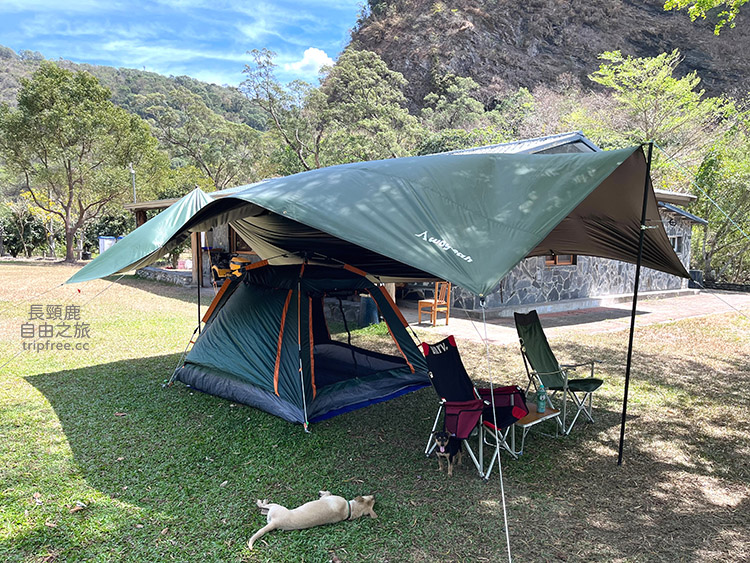[露營] 琉璃灣露營區 河谷群山環繞 深山原始風貌 - 長頸鹿的自由之旅｜旅遊紀錄 心得推薦 露營/浮潛/登山