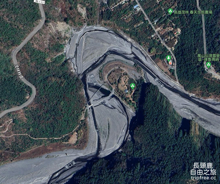 [露營] 琉璃灣露營區 河谷群山環繞 深山原始風貌 - 長頸鹿的自由之旅｜旅遊紀錄 心得推薦 露營/浮潛/登山