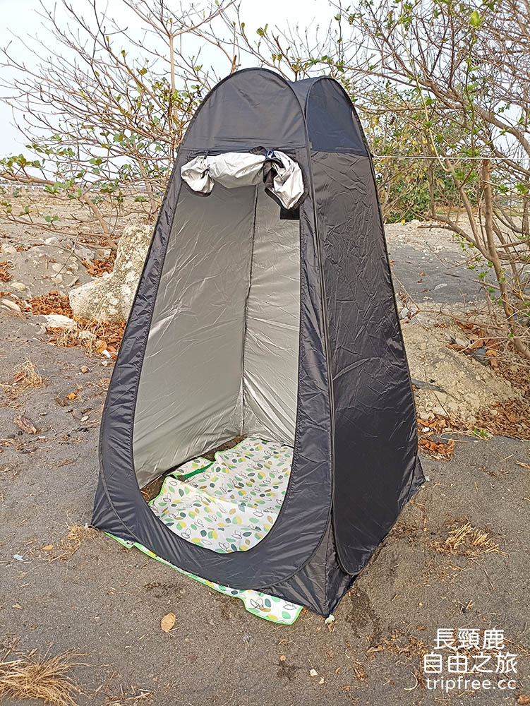 [露營] 汕尾觀光堤防 海灘野營 清澈海水 - 長頸鹿的自由之旅｜旅遊紀錄 心得推薦 露營/浮潛/登山