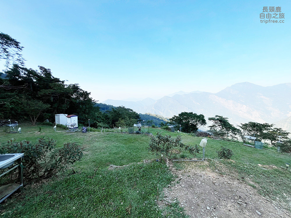 [露營] 獵人露營區 中海拔1100公尺 群山雲海環繞 俯瞰百萬風景 - 長頸鹿的自由之旅｜旅遊紀錄 心得推薦 露營/浮潛/登山